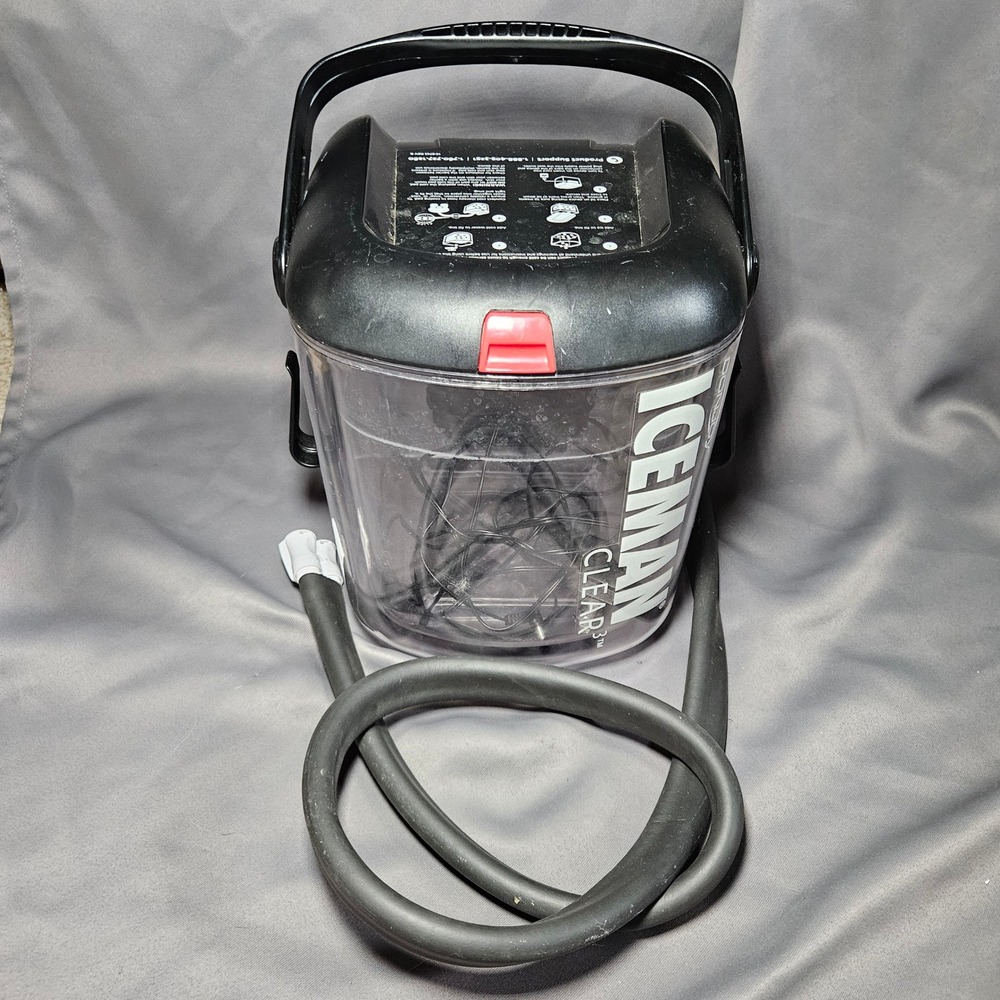 DonJoy IceMan CLEAR3 Cold Therapy Unit Ice Machine with Power Adapter Main Unit
